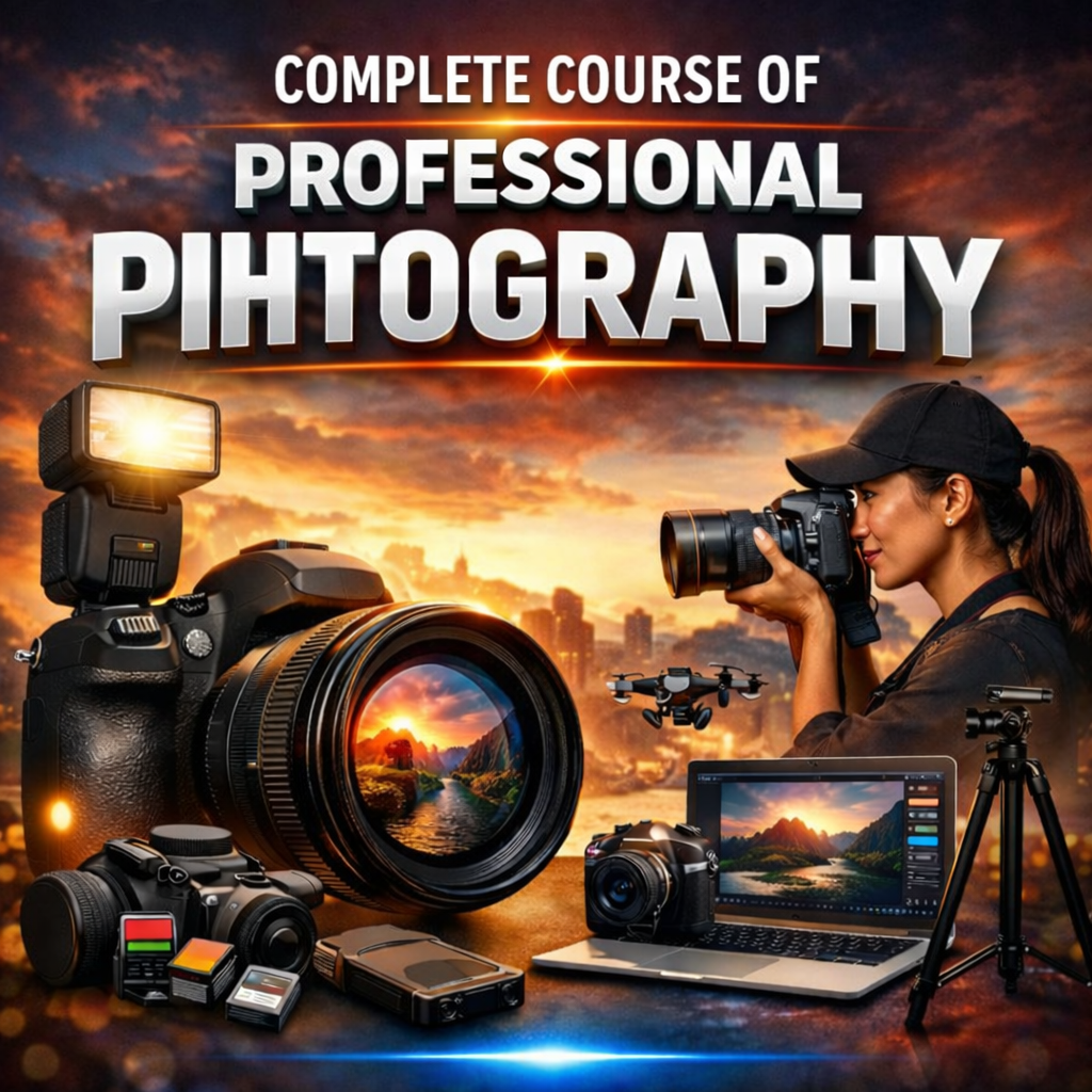 Master Digital Photography: A Complete Course to Become a Professional
